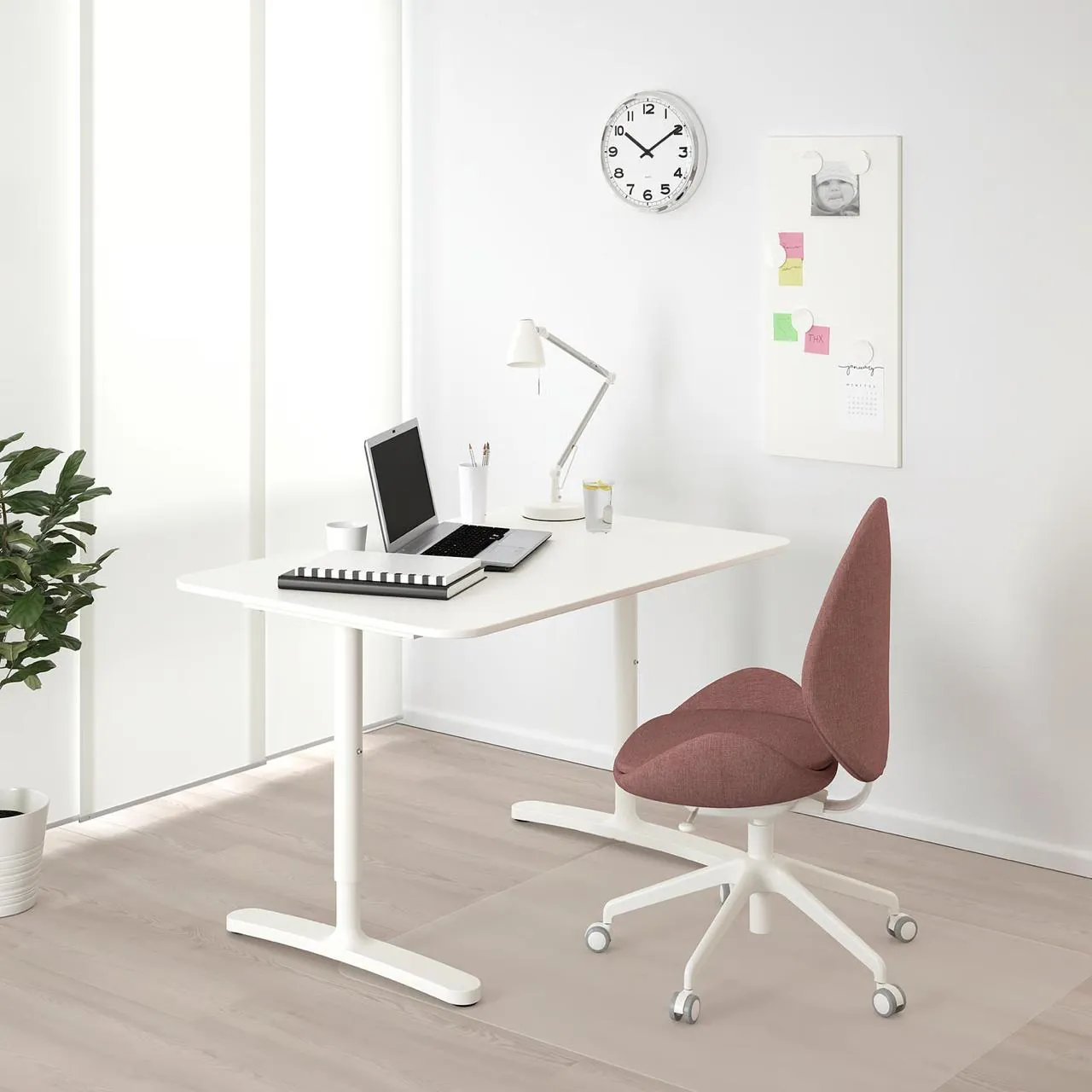 Стол IKEA BEKANT 120×80 регулируемый 1