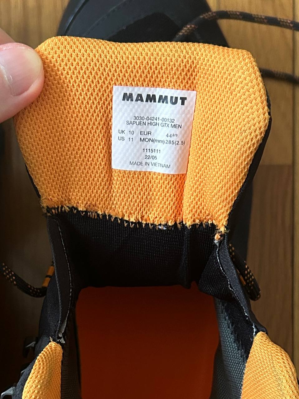 Треккинговые ботинки Mammut 4