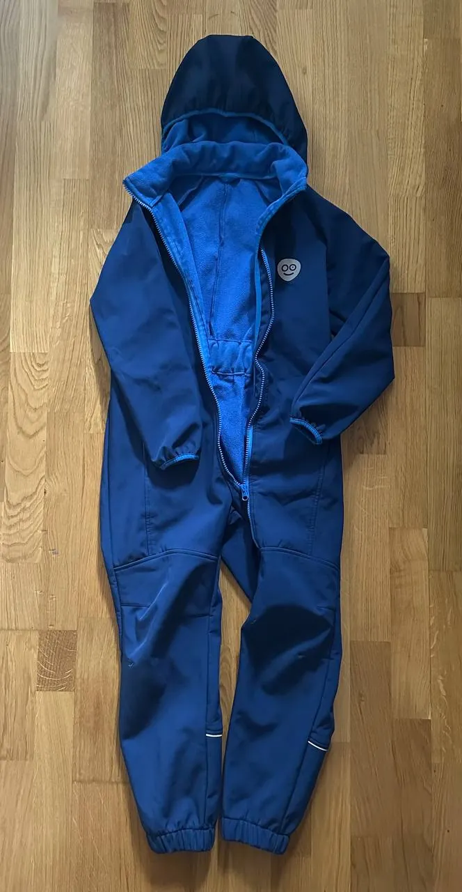 Детский softshell комбинезон размер 128 1