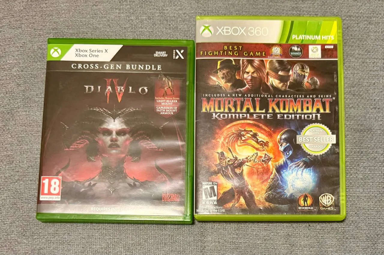 Игры для Xbox Mortal Kombat Diablo IV 1