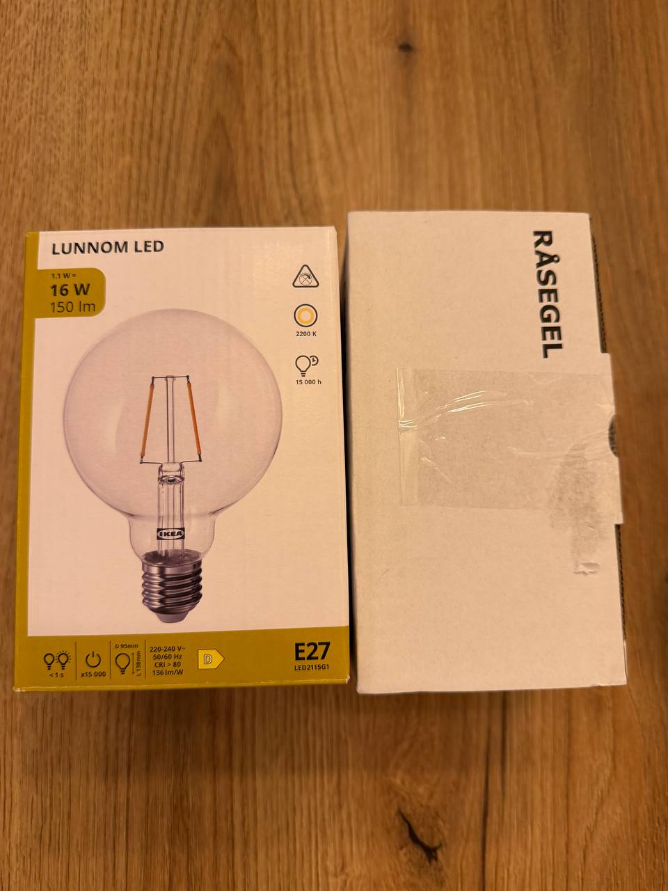 Настольная лампа из IKEA 3