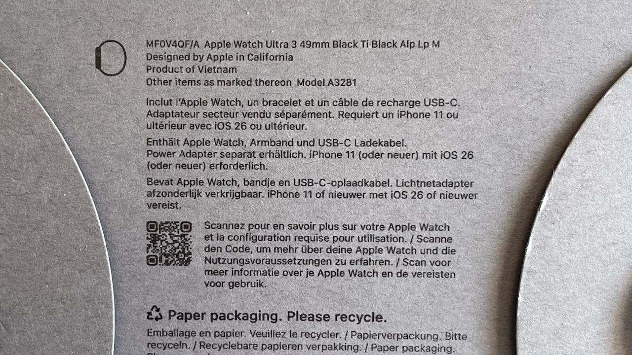 Apple Watch Ultra 3 5