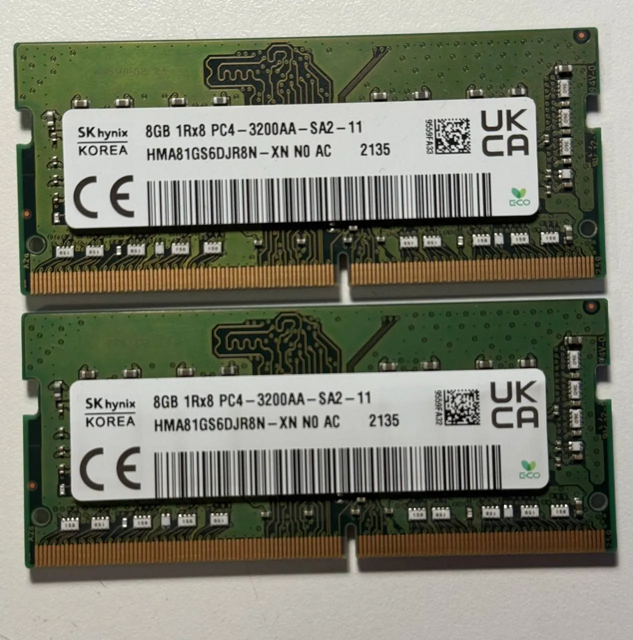 Оперативная память SK Hynix 16GB DDR4 ноутбук 1