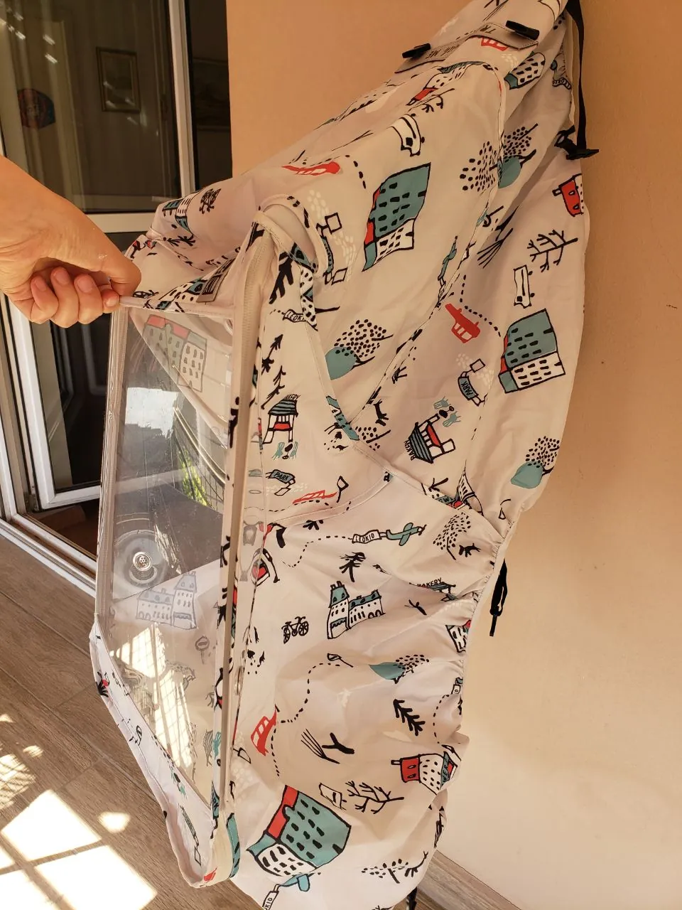 Дождевик Leokid на коляску 2