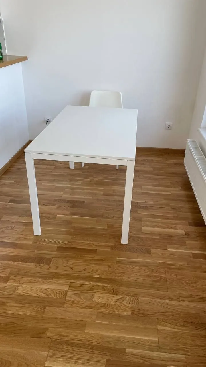 Кухонный стол IKEA Melltorp 125×75 белый 1