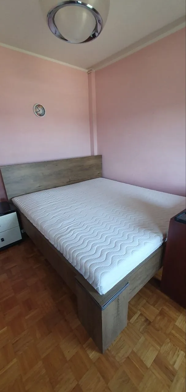 Кровать двуспальная JYSK VEDDE 180×200 цвет дуб Новый Белград 1