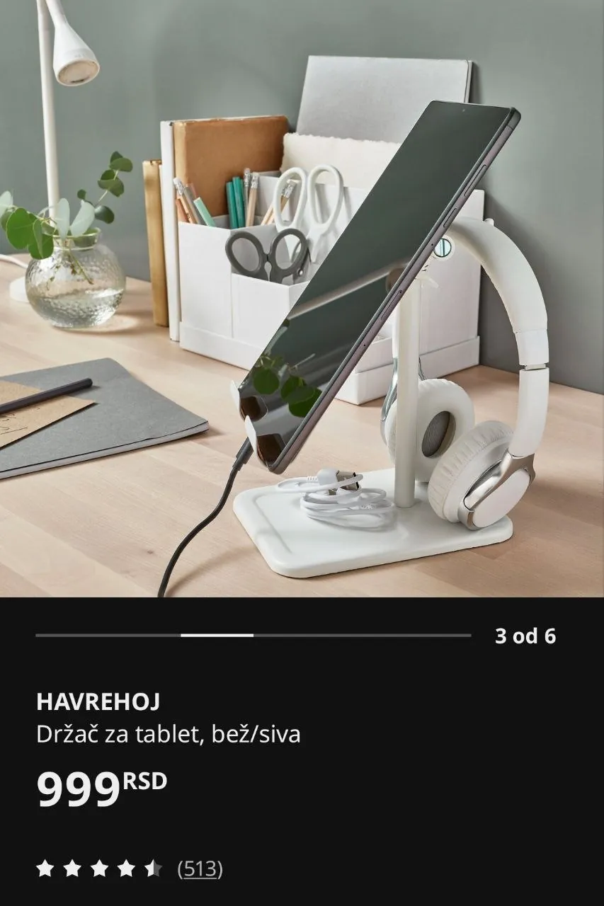 Подставка для планшета IKEA 3