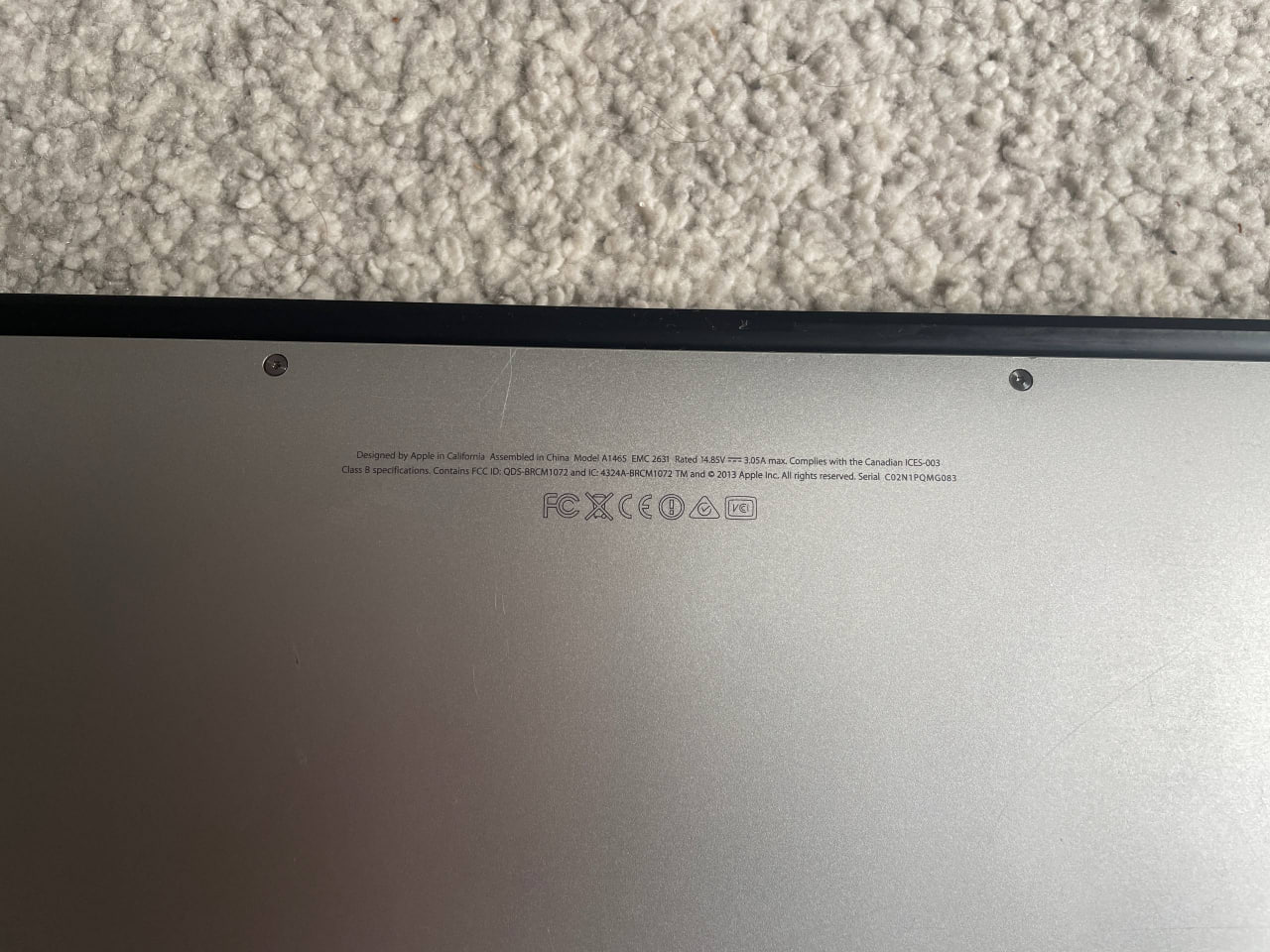 MacBook Air A1465 2014 6