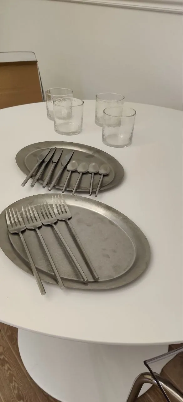 Металлическая посуда ZARA HOME винтаж 10