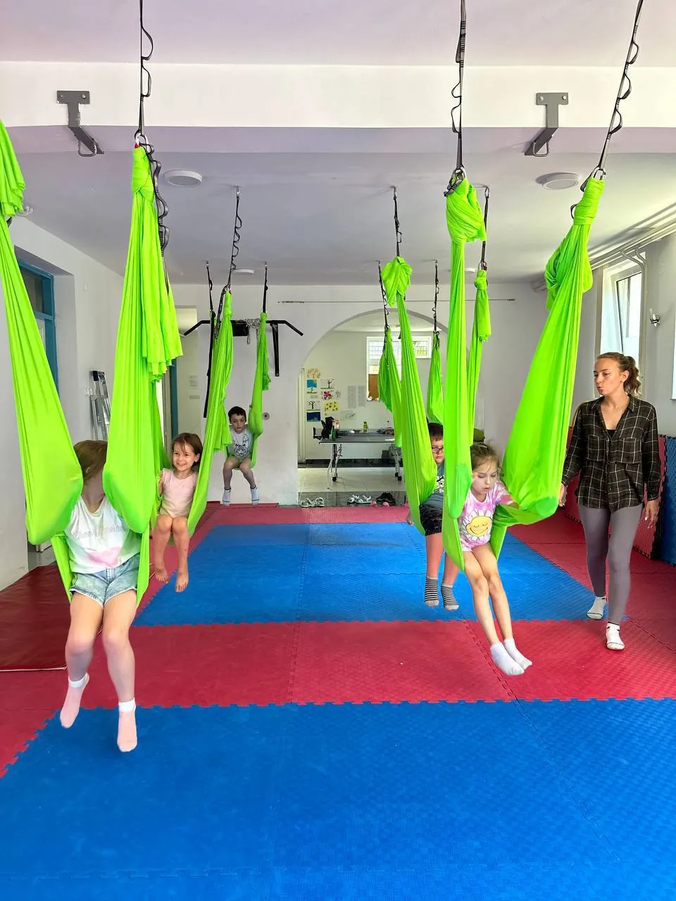 Гамаки нейлоновые для йоги и фитнеса 1