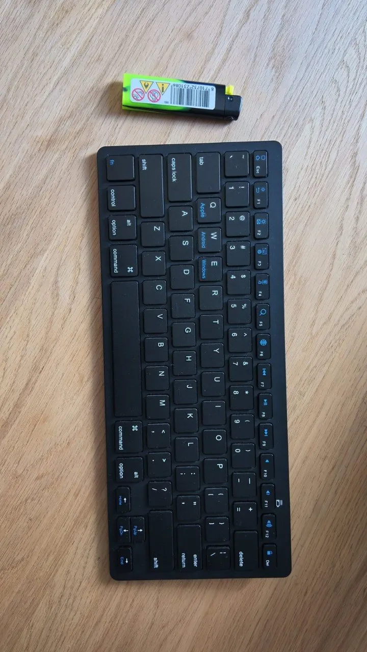 Клавиатура Bluetooth BK3001 с наклейками RU 3