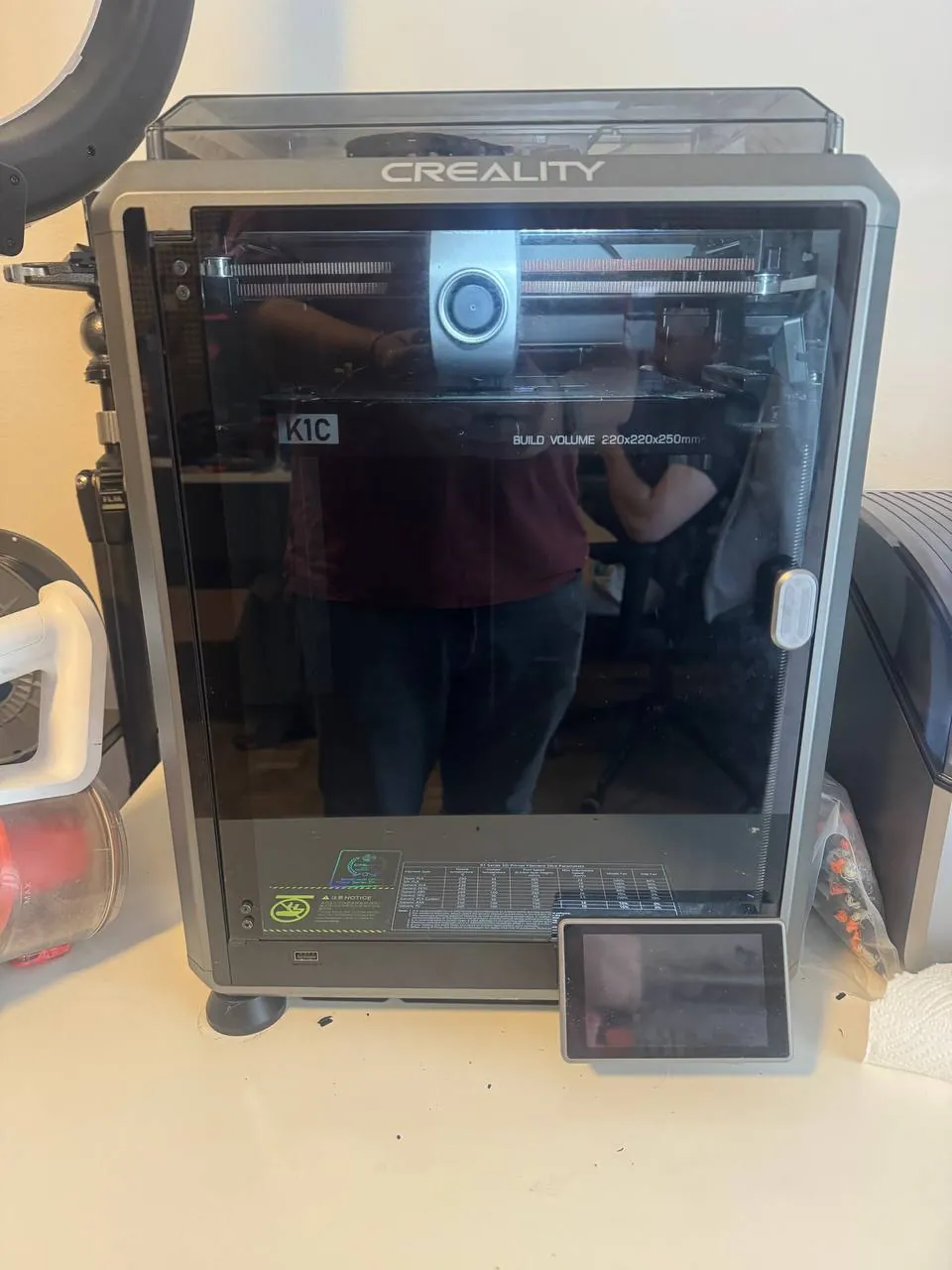 3D принтер Creality K1C 758 часов Klipper 1