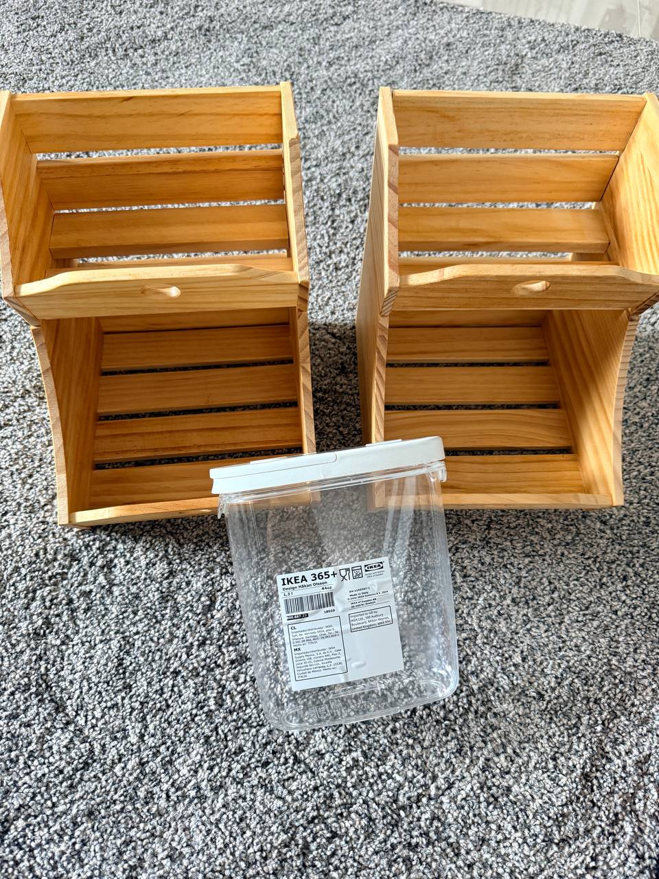 Сет для хранения из дерева 2