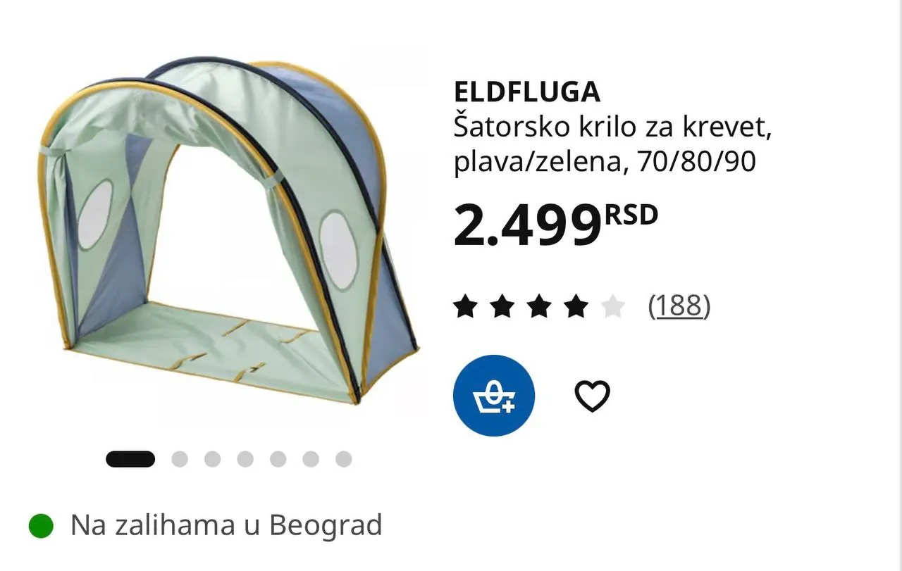 Домик для детской кровати IKEA 2