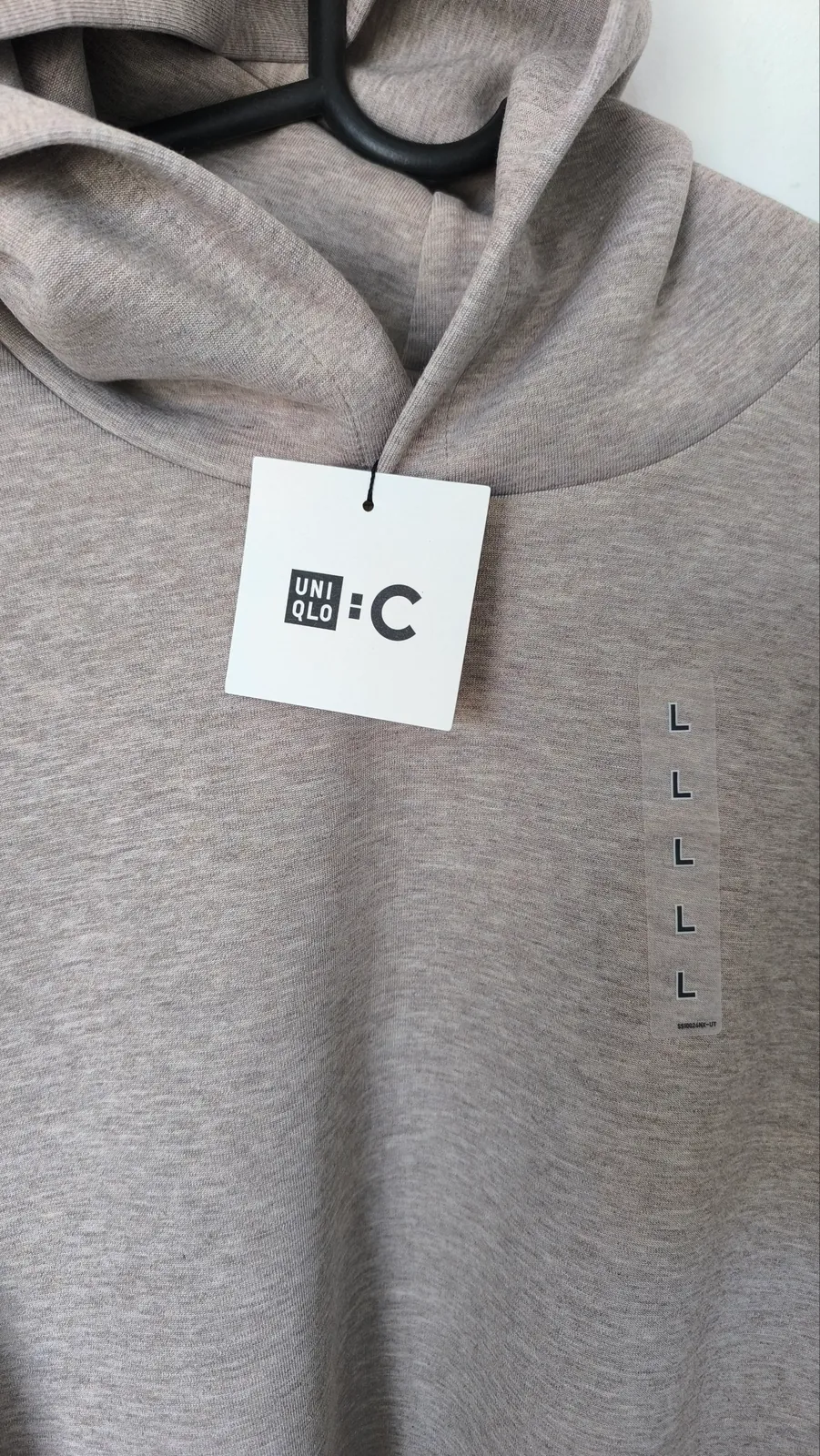 Толстовка Uniqlo оверсайз бежевая новая Белград 2