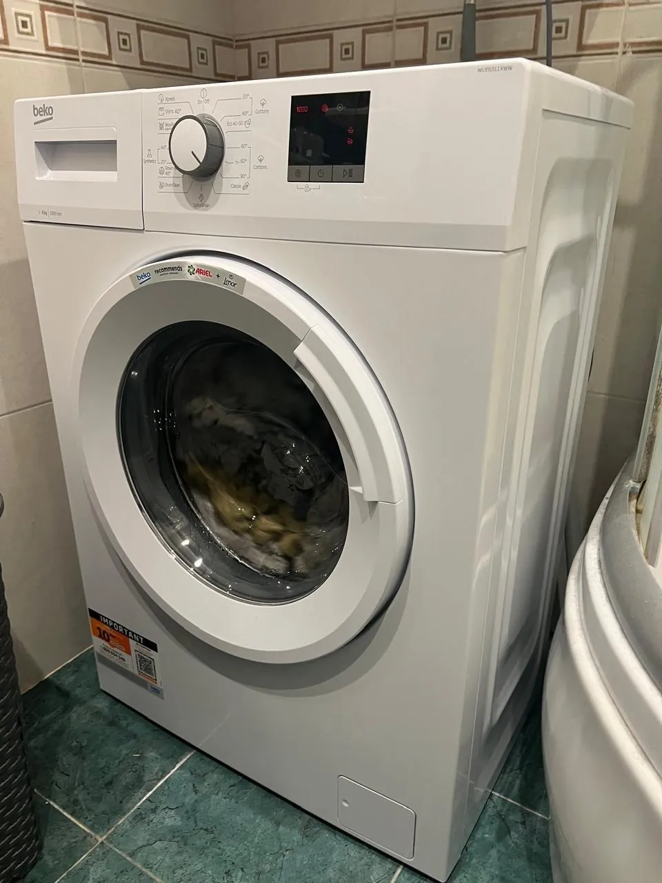Стиральная машина компактная Beko 6 кг 1000 об/мин 1