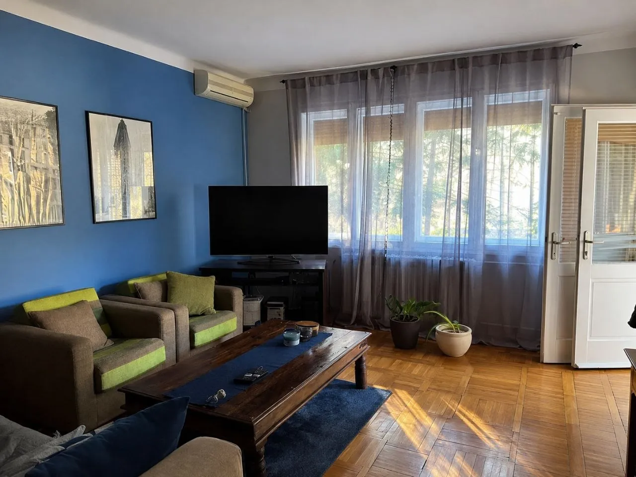 Двухкомнатная квартира 70 м², аренда, Дединье, Белград 1