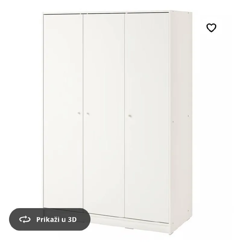Шкаф Kleppstad. Год в использовании. Отдам за 5000 динар. 1