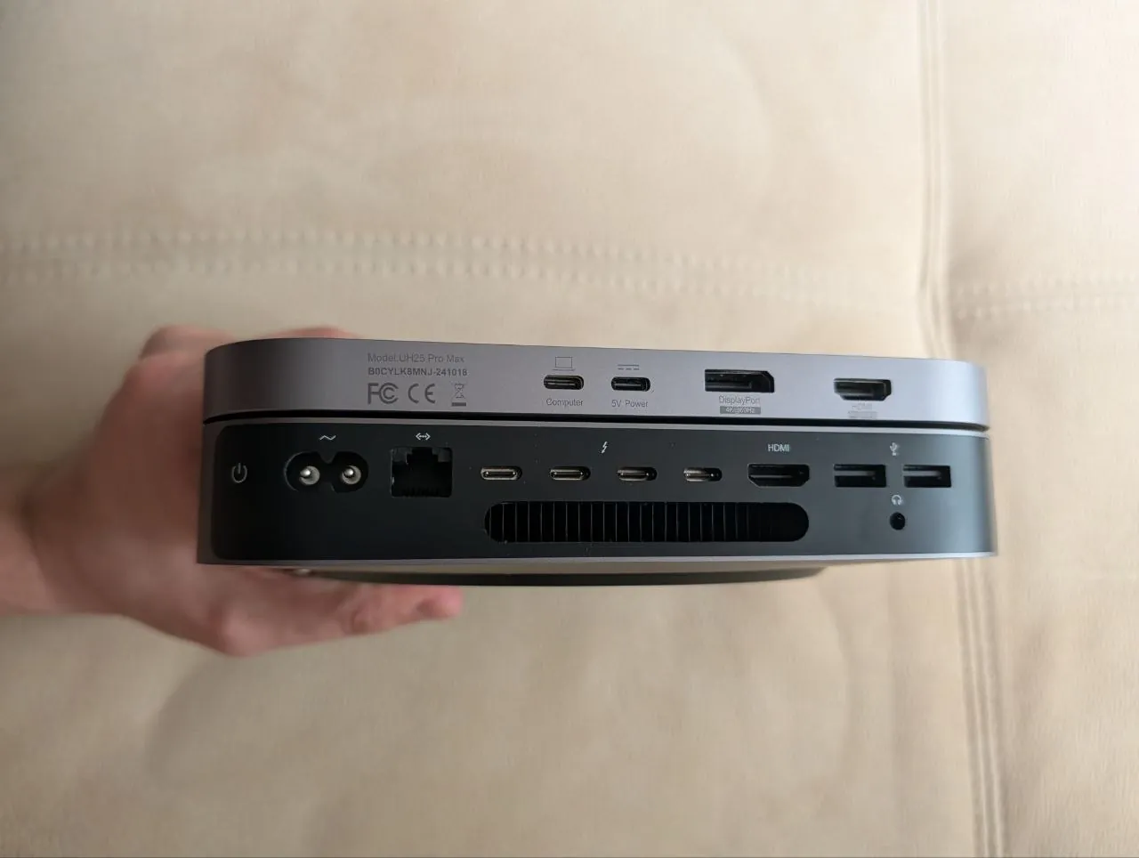 Mac mini 2018 64GB RAM докстанция 2