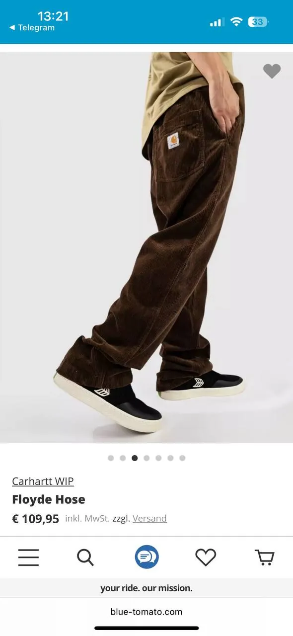 Штаны Carhartt размер M новые с бирками 3