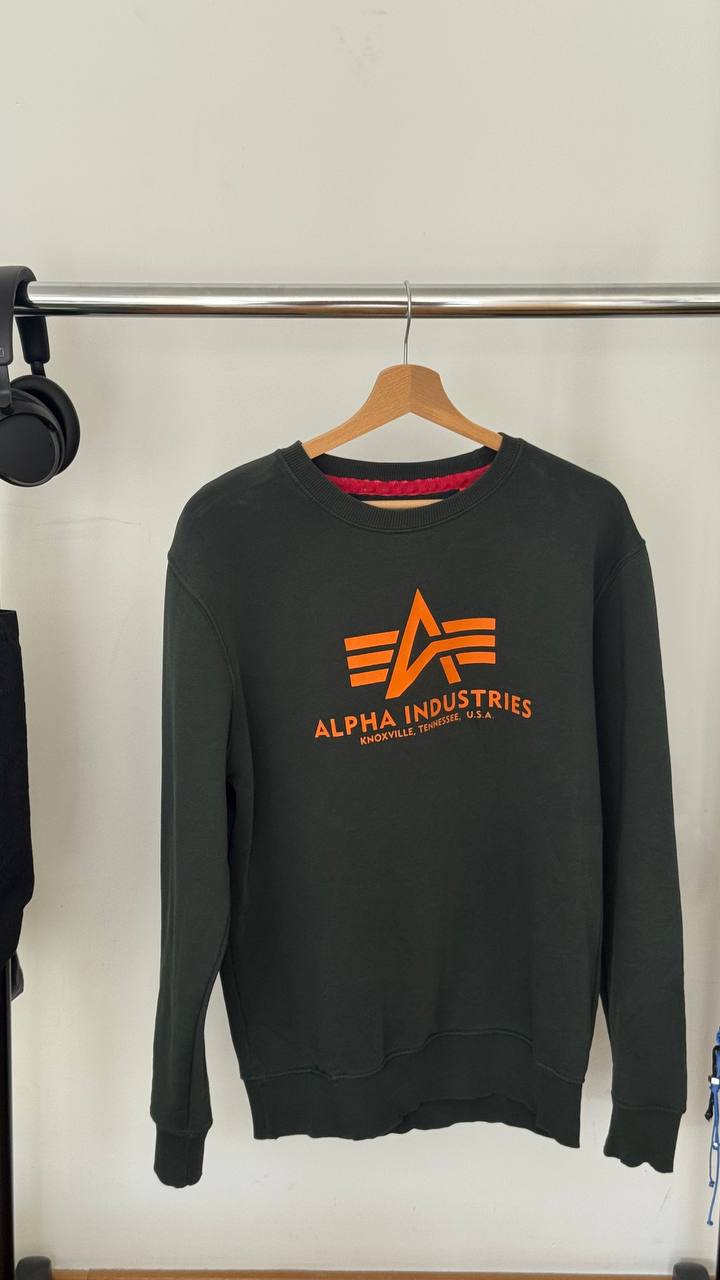 Свитшот alpha industries 3