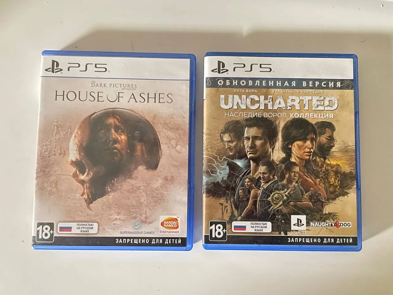 Игры для PS5 House of Ashes и Uncharted 1