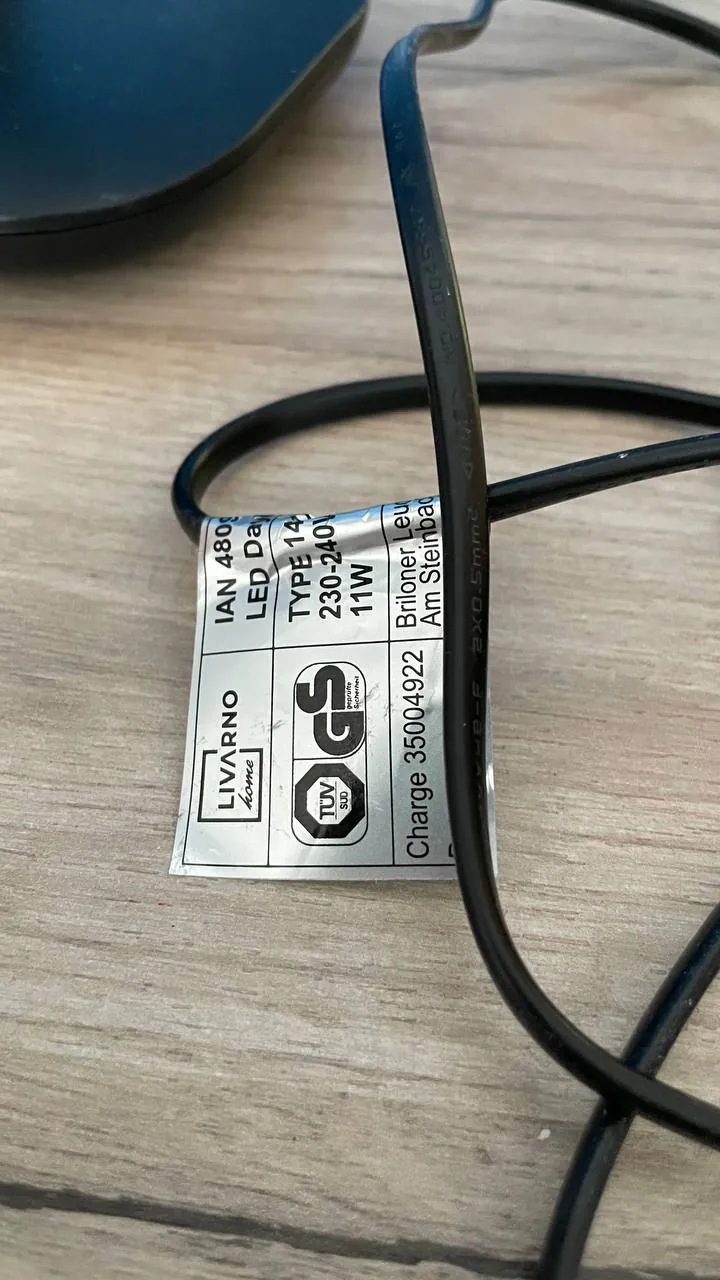 Настольная LED-лампа с режимами света 5