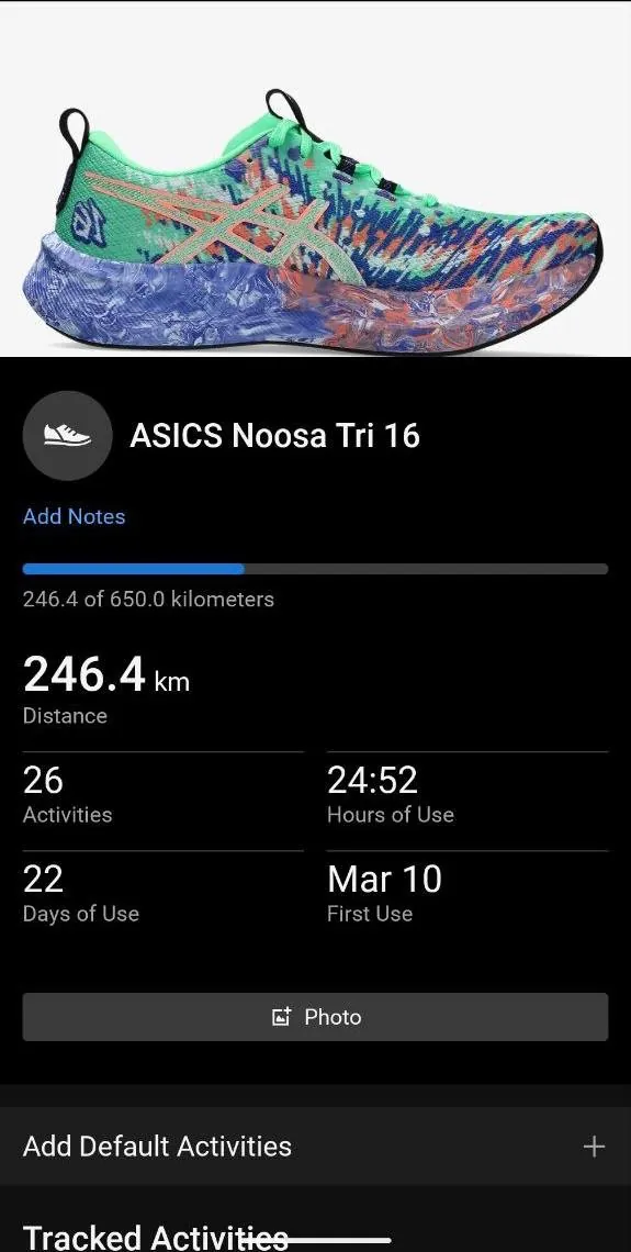 Asics Noosa TRI 16 беговые кроссовки 42-42.5 6