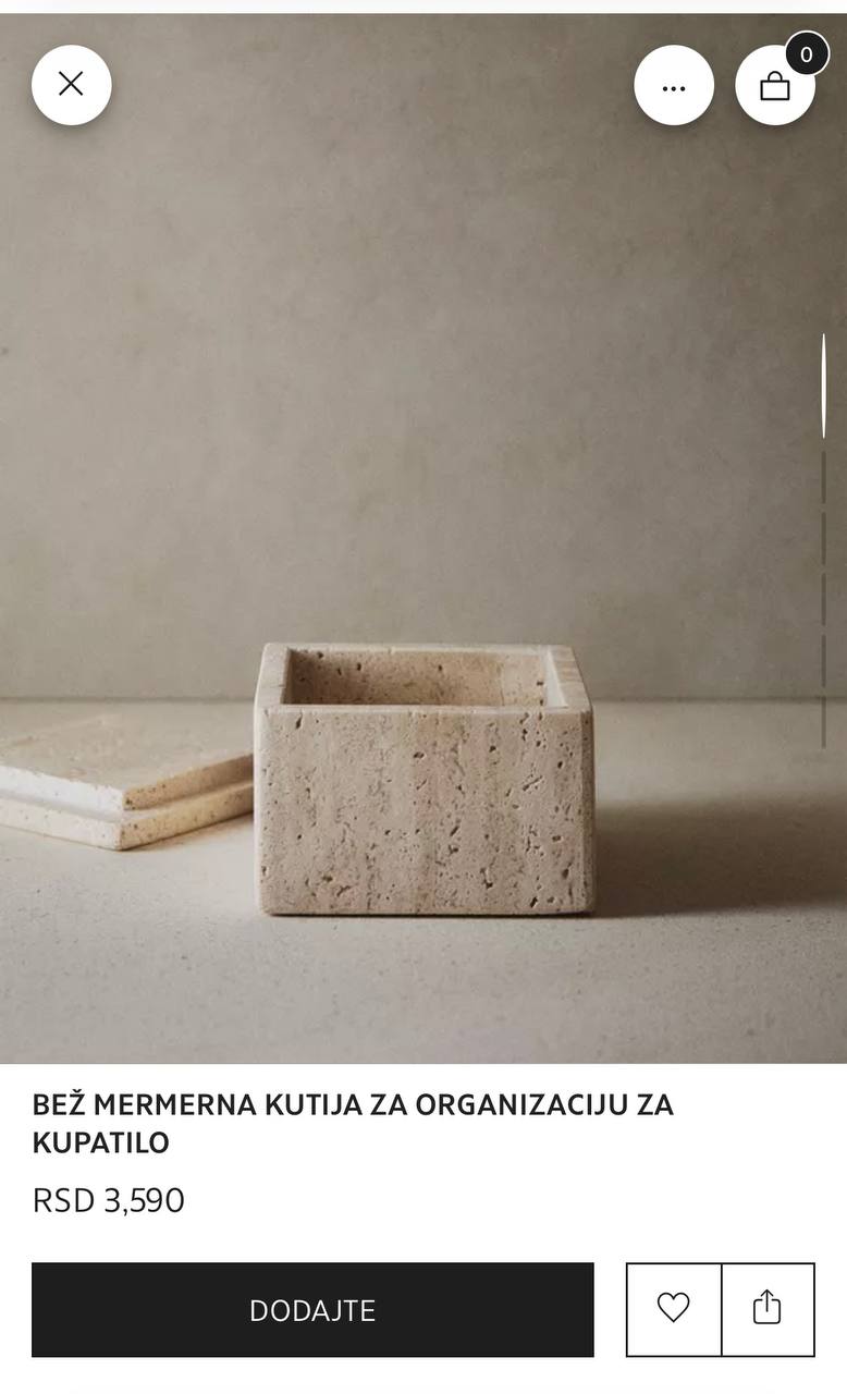 Туалетно-ванные принадлежности Zara Home 5