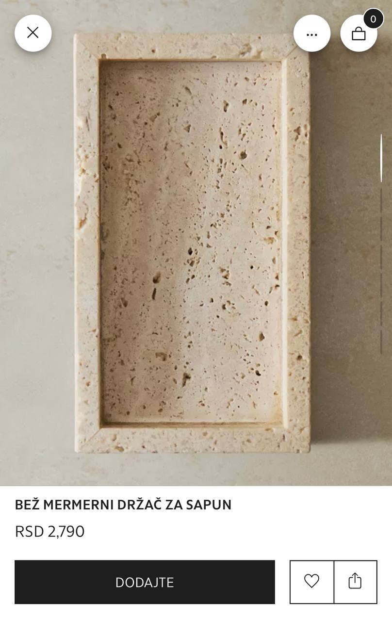 Туалетно-ванные принадлежности Zara Home 4