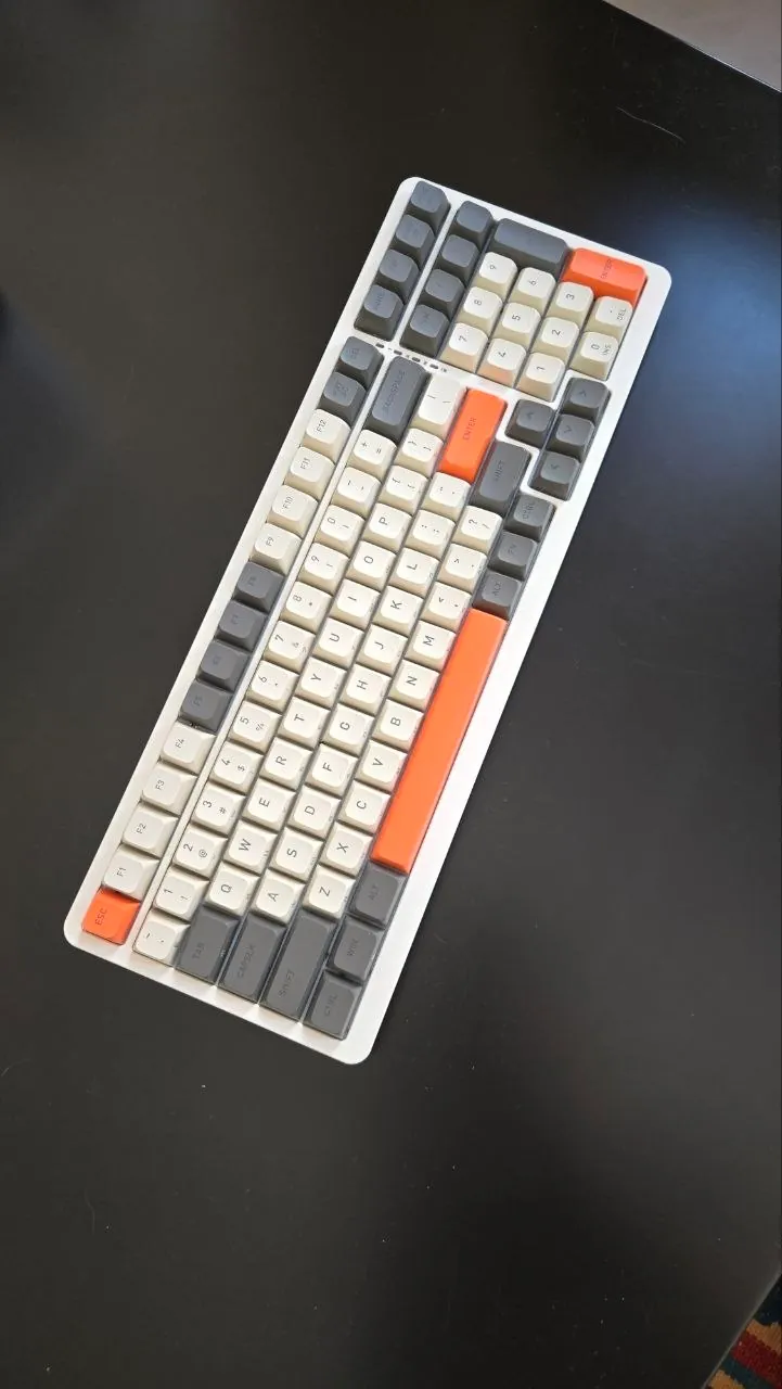 Механическая клавиатура RU Bluetooth проводная с numpad 1