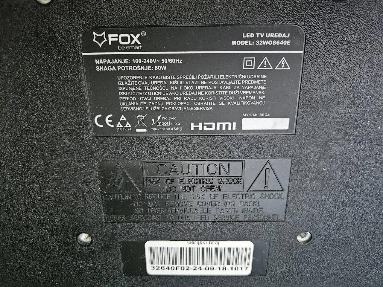 Стол раздвижной радиатор TV Fox 32 Smart 6