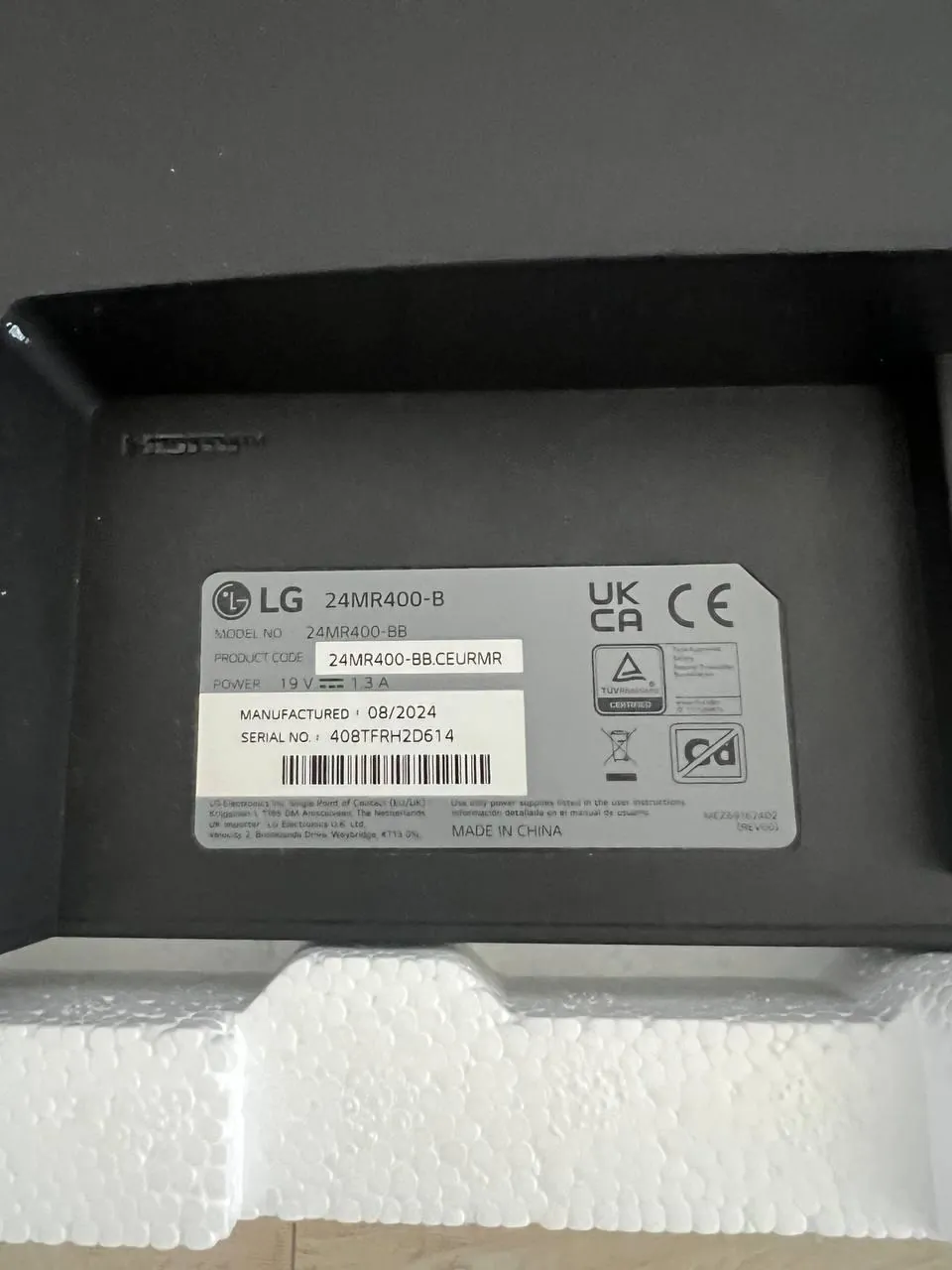 Монитор LG 24MR400-B 24 дюйма 100 Гц 2