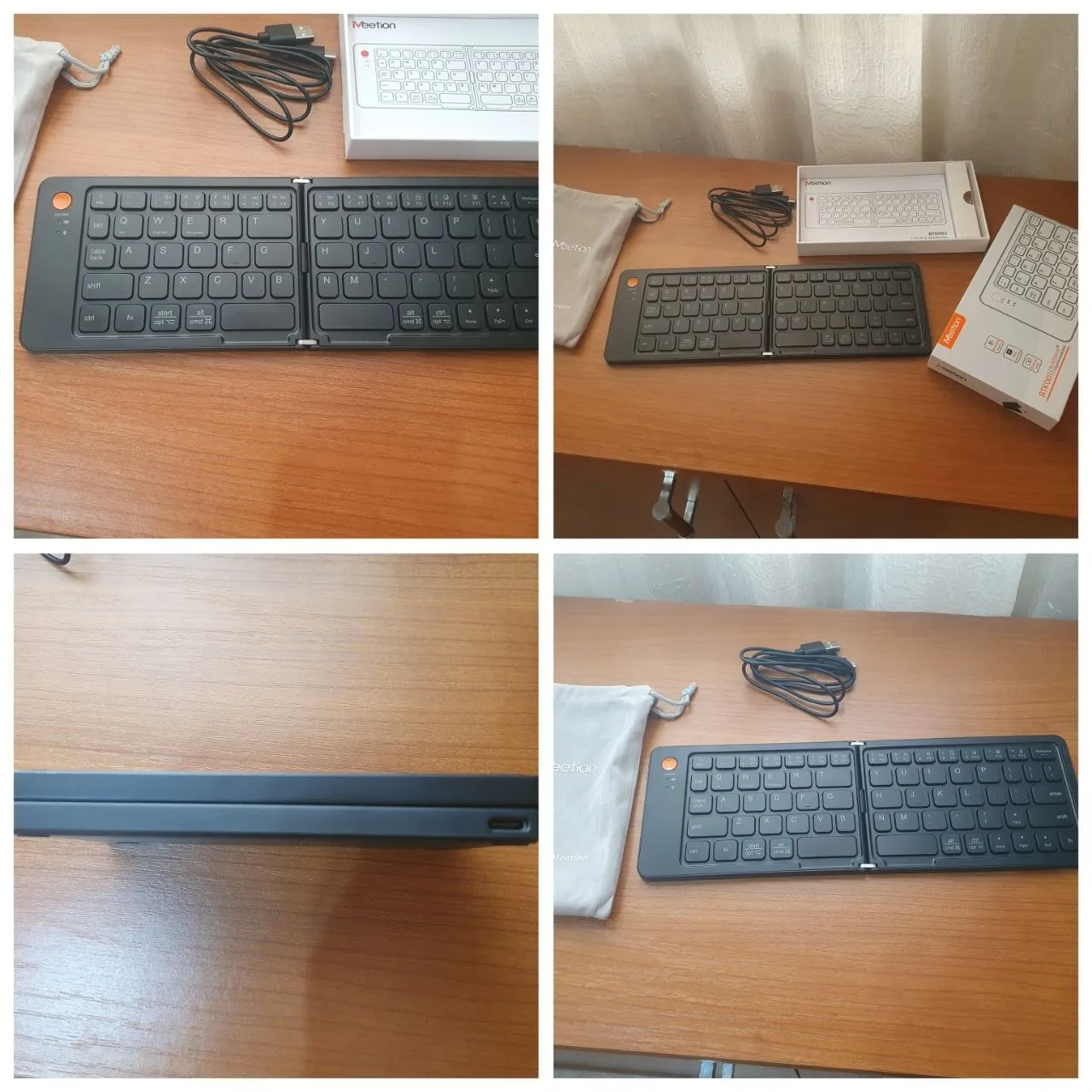 Складная клавиатура Meetion BTK001BK Bluetooth 67 кнопок 1