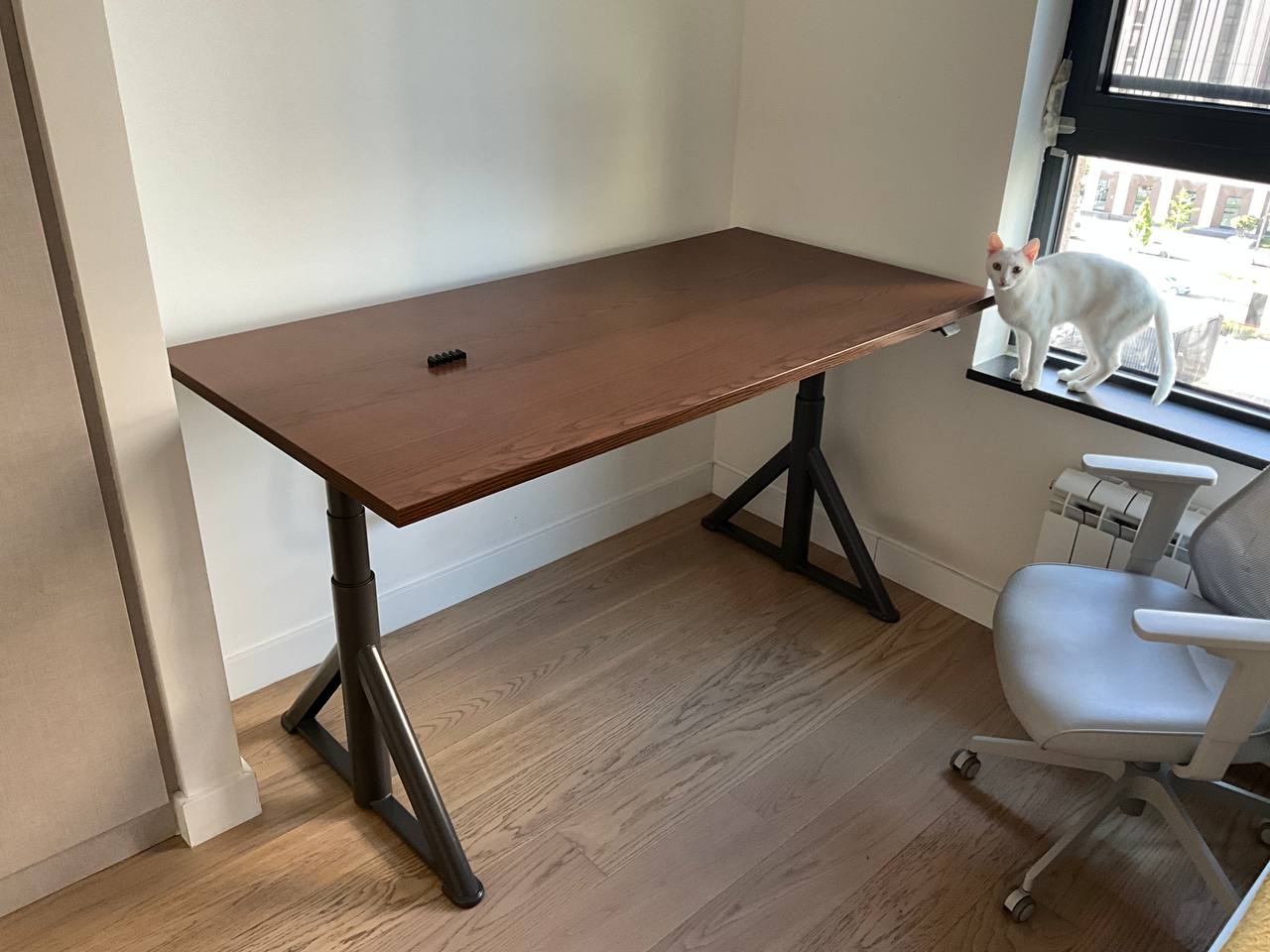 Стол с электрической регулировкой высоты IDÅSEN 1