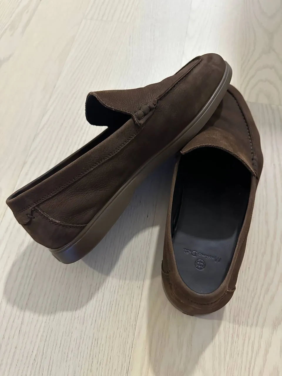 Мужские лоферы Massimo Dutti кожа 44 2