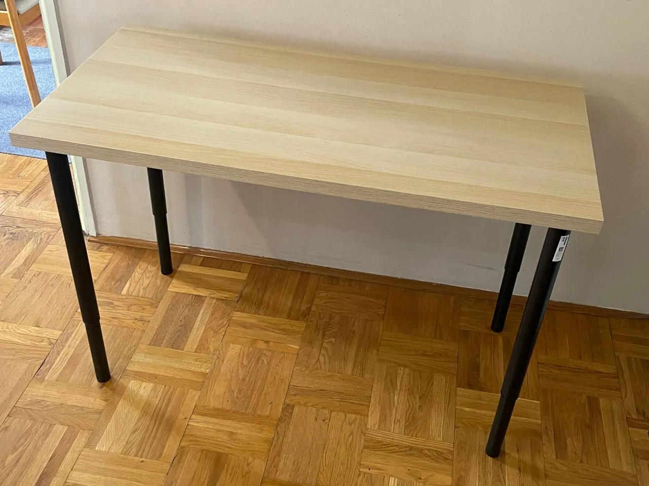 Стол IKEA Lagkapten 120×60 с регулируемыми ножками OLOV 2