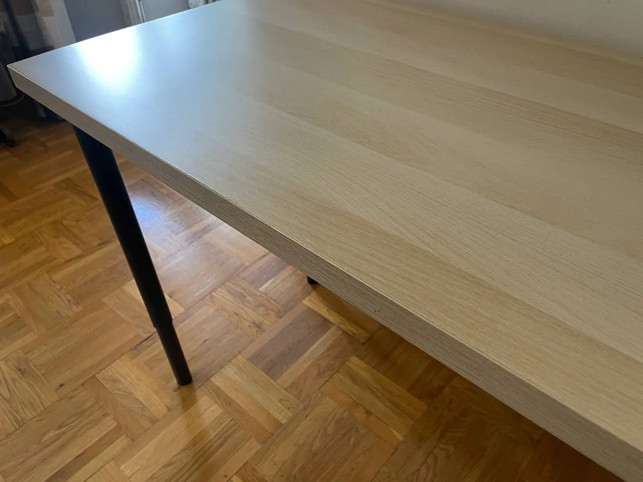 Стол IKEA Lagkapten 120×60 с регулируемыми ножками OLOV 4