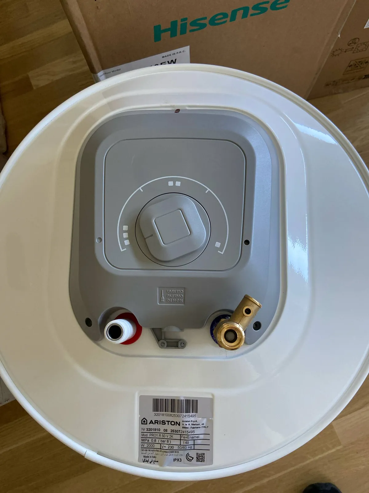 Бойлер Ariston PRO1 R 50 л новый 4