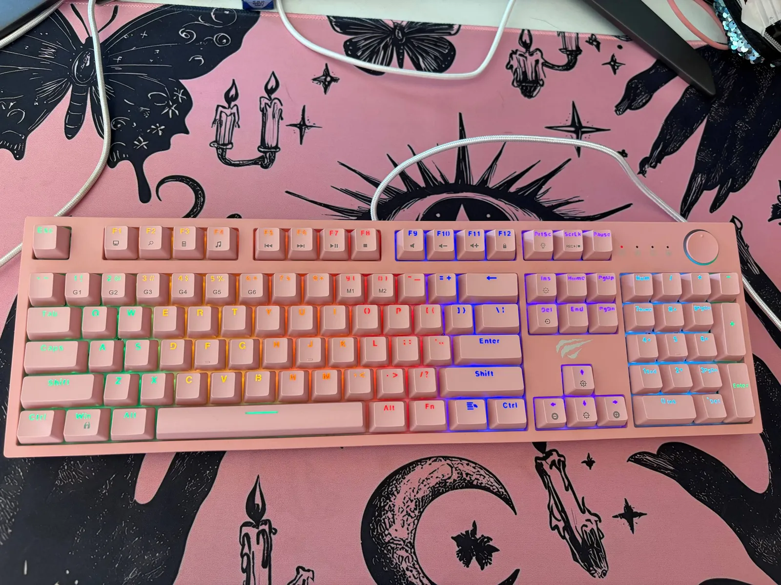 Клавиатура HAVIT KB871L механическая RGB 3