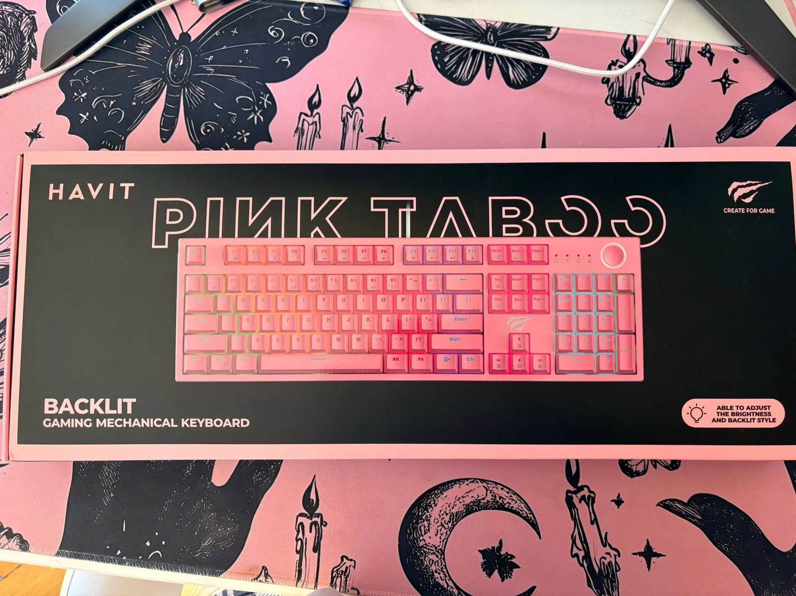 Клавиатура HAVIT KB871L механическая RGB 1
