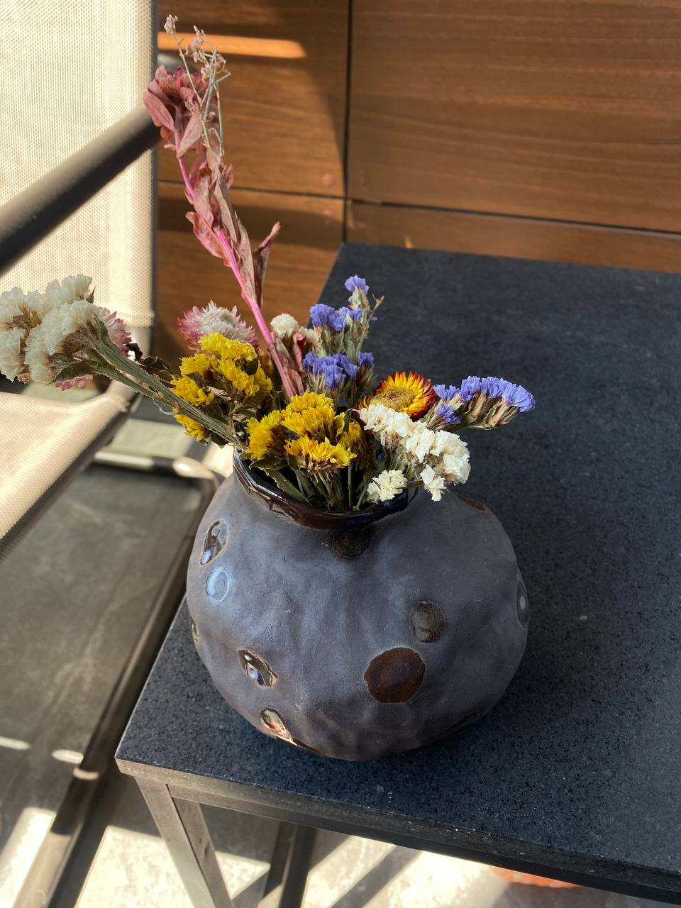 Керамические хендмейд вазы 4