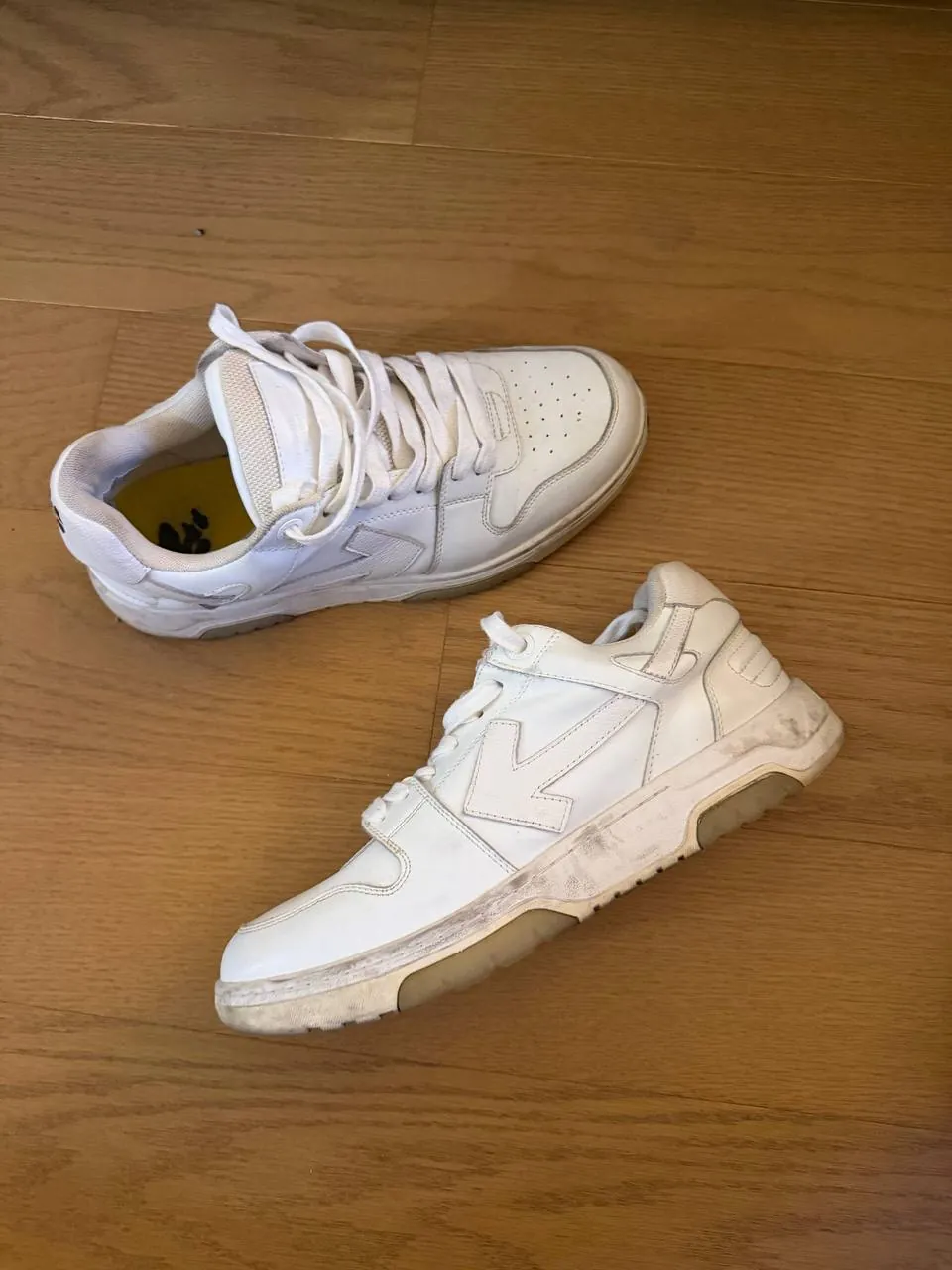Кроссовки Off-White белые размер 43-44 2