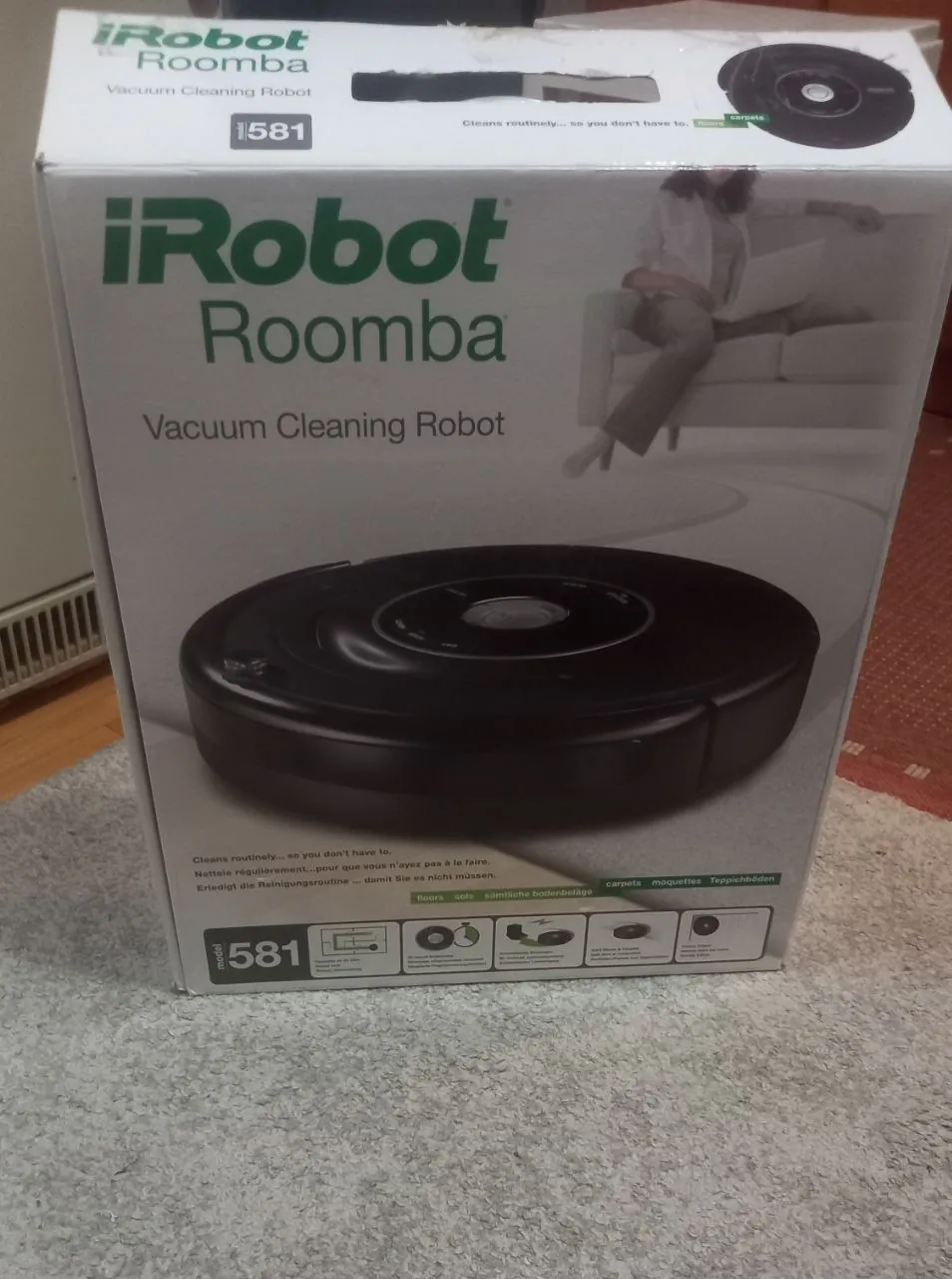 Пылесосы Roomba iRobot 581 и Kärcher MV 3 Premium 1