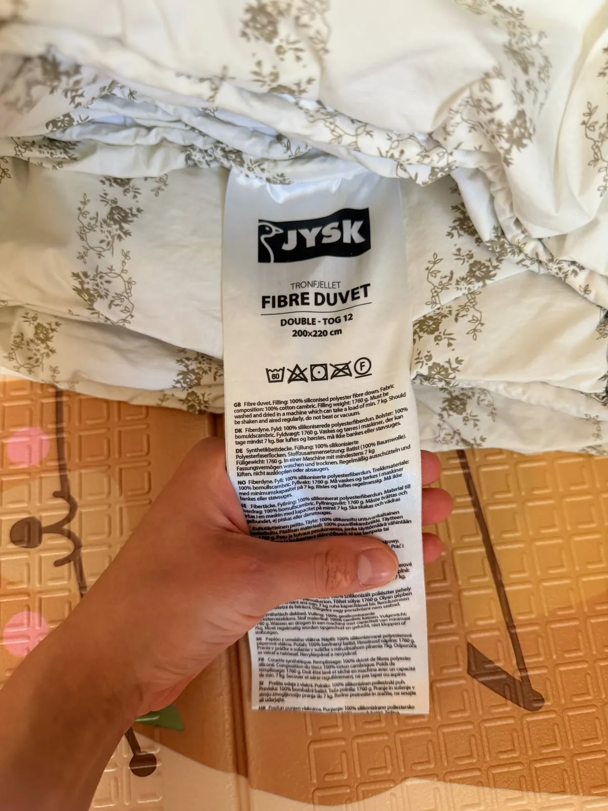 Одеяло Jysk 200×220 см 1