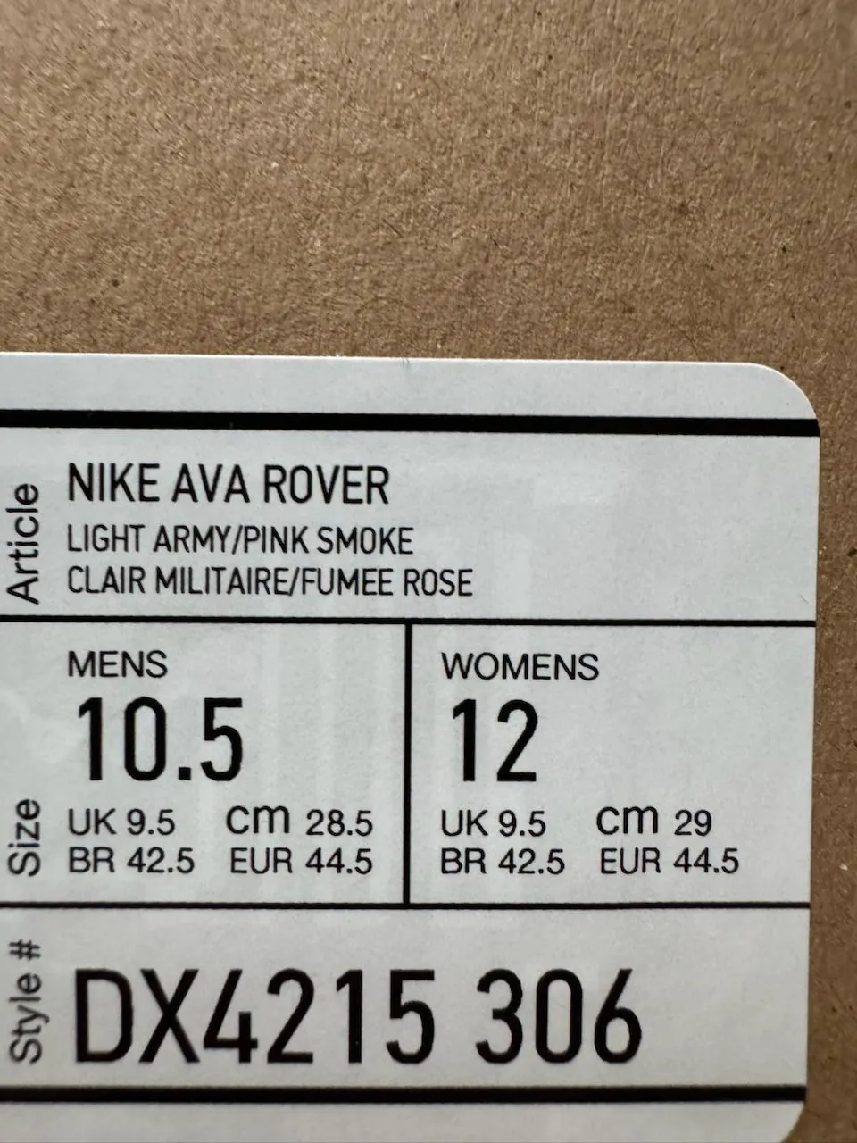 Кроссовки Nike Ava Rover EU 44.5 6