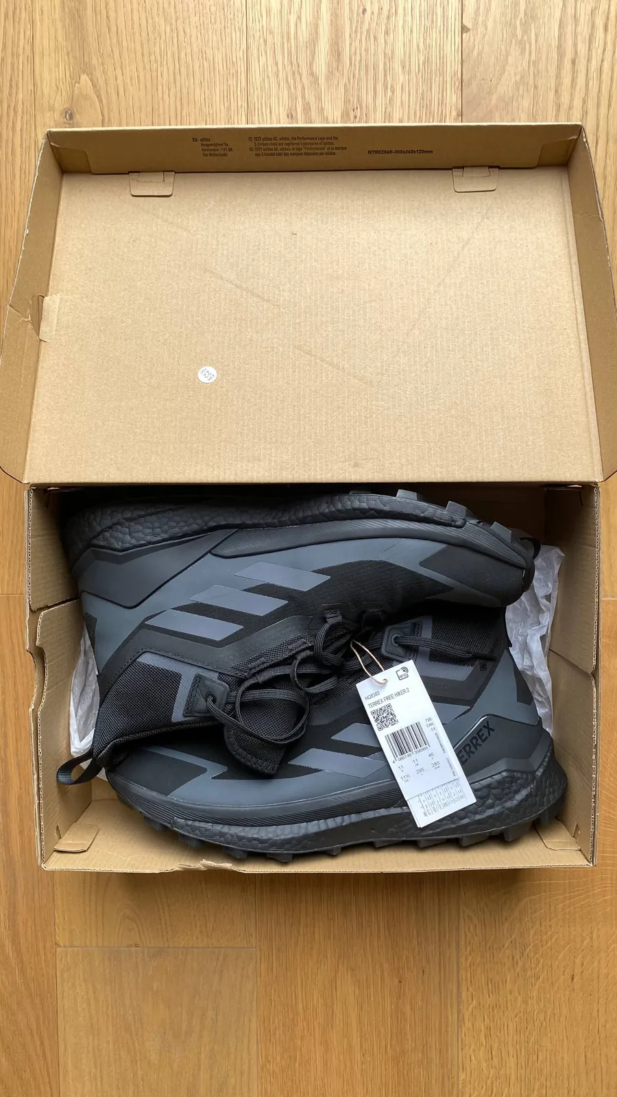 Ботинки Adidas Terrex Free Hiker 2 GTX новые EU 46 1