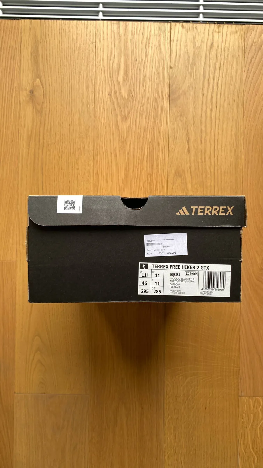 Ботинки Adidas Terrex Free Hiker 2 GTX новые EU 46 7