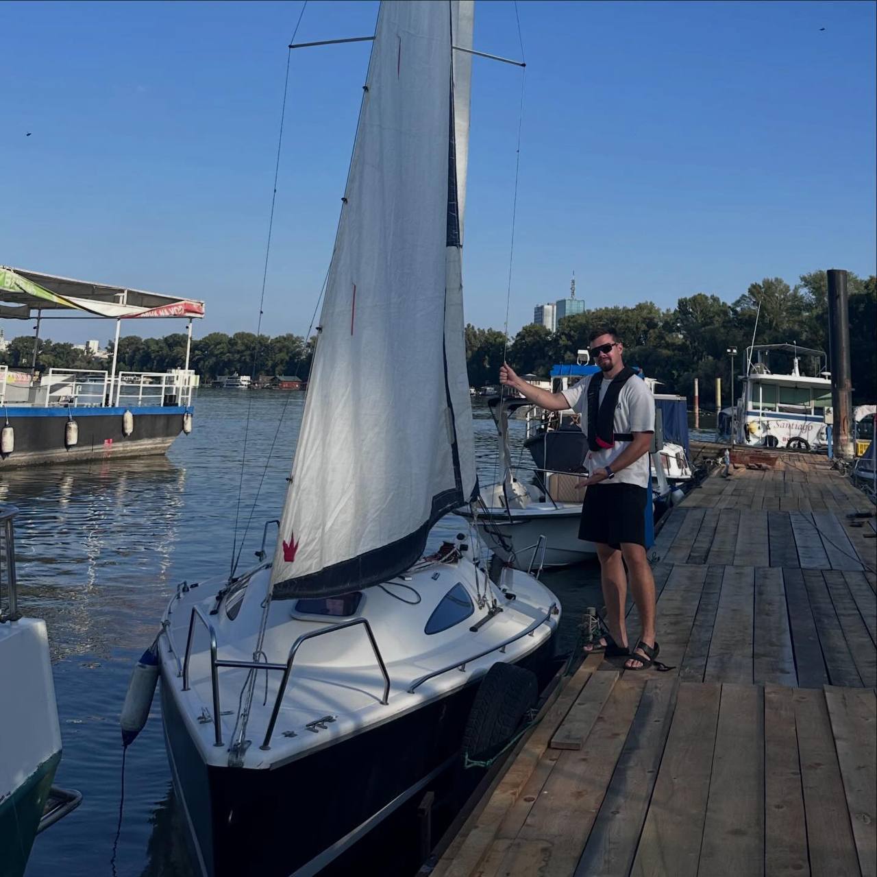 Пробная тренировка на воде 4