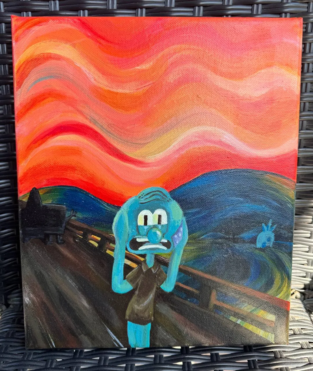 Картина холст масло 25×30 см 1